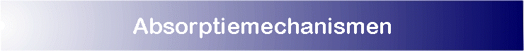 Absorptiemechanismen