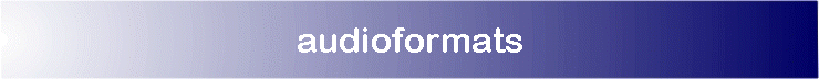 audioformats
