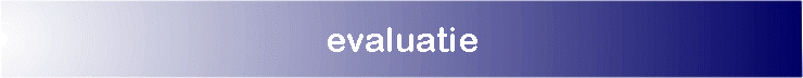 evaluatie