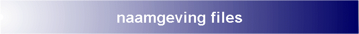 naamgeving files