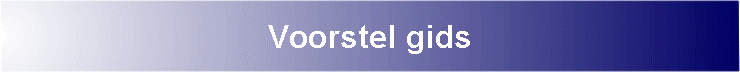 Voorstel gids