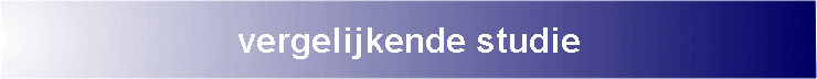 vergelijkende studie